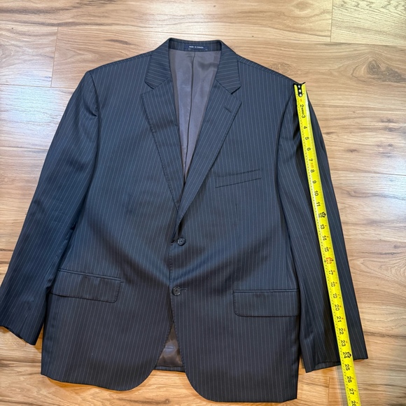 Cremieux Men’s 46S Loro Piana Wool Pinstripe Suit